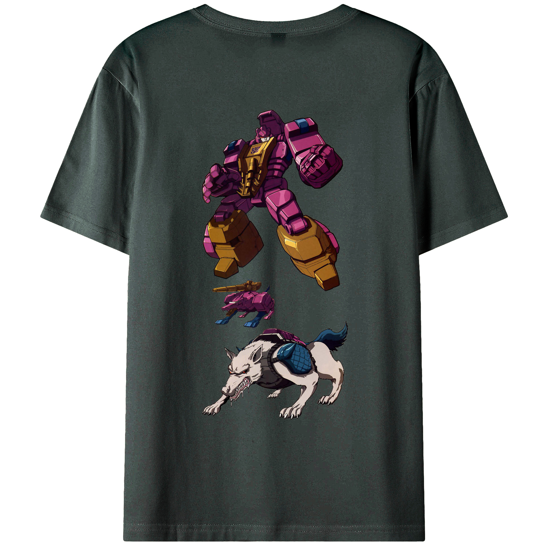 （画像用）  綿100％ メンズ半袖Tシャツ（バックプリント） 通気性